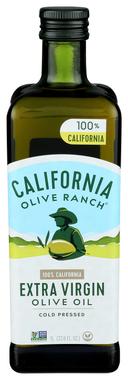 Cold Pressed 100 Percent California Extra Virgin Olive Oil, 33.8 Fluid Ounce -- 6 per case