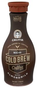 Califia Farms Mocha Cold Brew Coffee with Almond Milk, 48 Fluid Ounce -- 6 per case