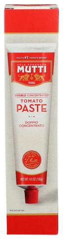 Mutti Tomato Paste, 4.5 Ounce Tube -- 12 per case