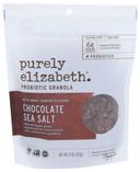 Purely Elizabeth Organic Chocolate Sea Salt Probiotic Granola Cereal, 8 Ounce -- 6 per case.