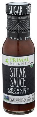 Primal Kitchen Organic and Sugar Free Steak Sauce, 8.5 Ounce -- 6 per case