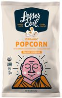 LesserEvil Organic Himalayan Gold Popcorn, 0.88 Ounce -- 18 per case