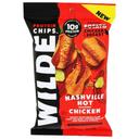 Wilde Chips Nashville Hot Seasoned Chicken Chips, 2.25 Ounce -- 12 per case
