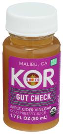 Kor Shots Organic Gut Check Shot, 1.7 Fluid Ounce -- 12 per case