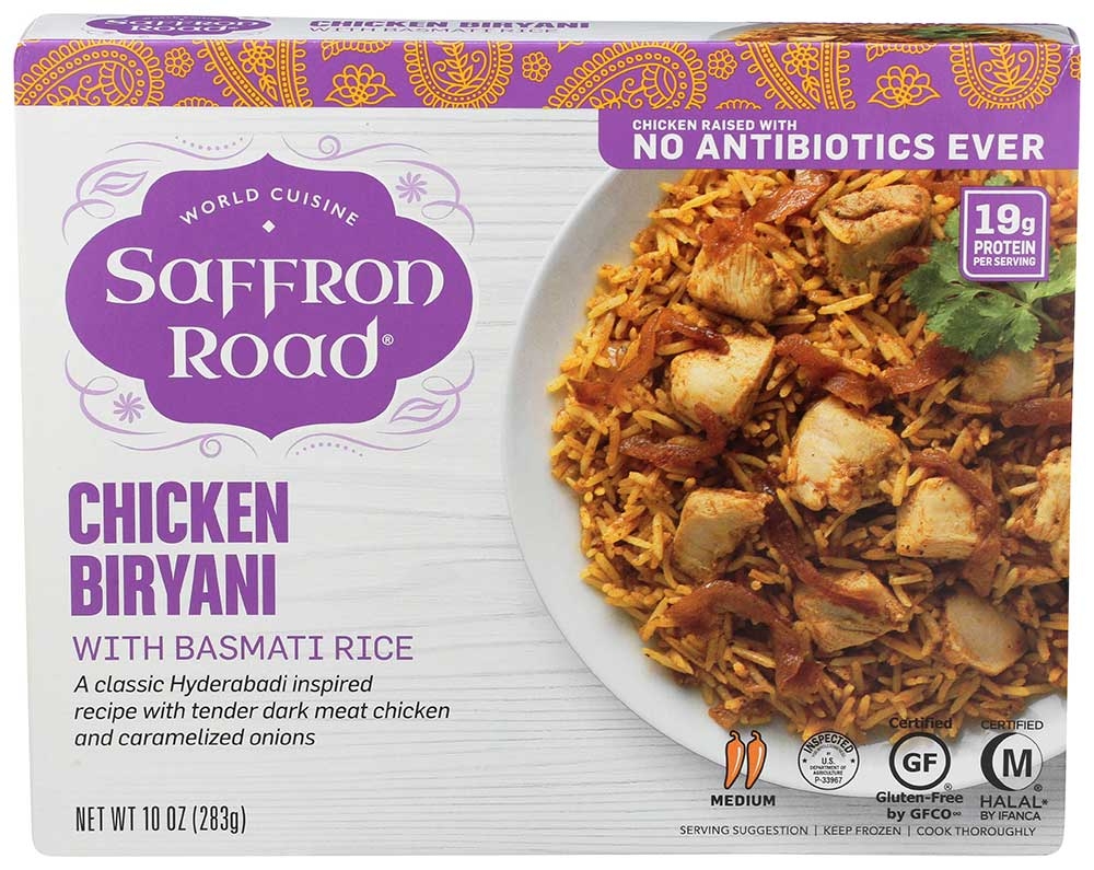 Saffron Road Chicken Biryani, 10 Ounce -- 8 per case.