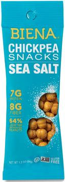 Biena Sea Salt Roasted Chickpea Snacks, 1.2 Ounce -- 40 per case