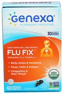 Genexa Flu Fix Organic Berry Acai Chewable Tablet for Adults - 60 count per pack