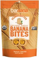 Barnana Peanut Butter Banana Bites, 3.5 Ounce -- 12 per case.