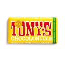 Tonys Chocolonely 32 Percent Milk Chocolate with Honey Almond Nougat, 6.35 Ounce -- 15 per case