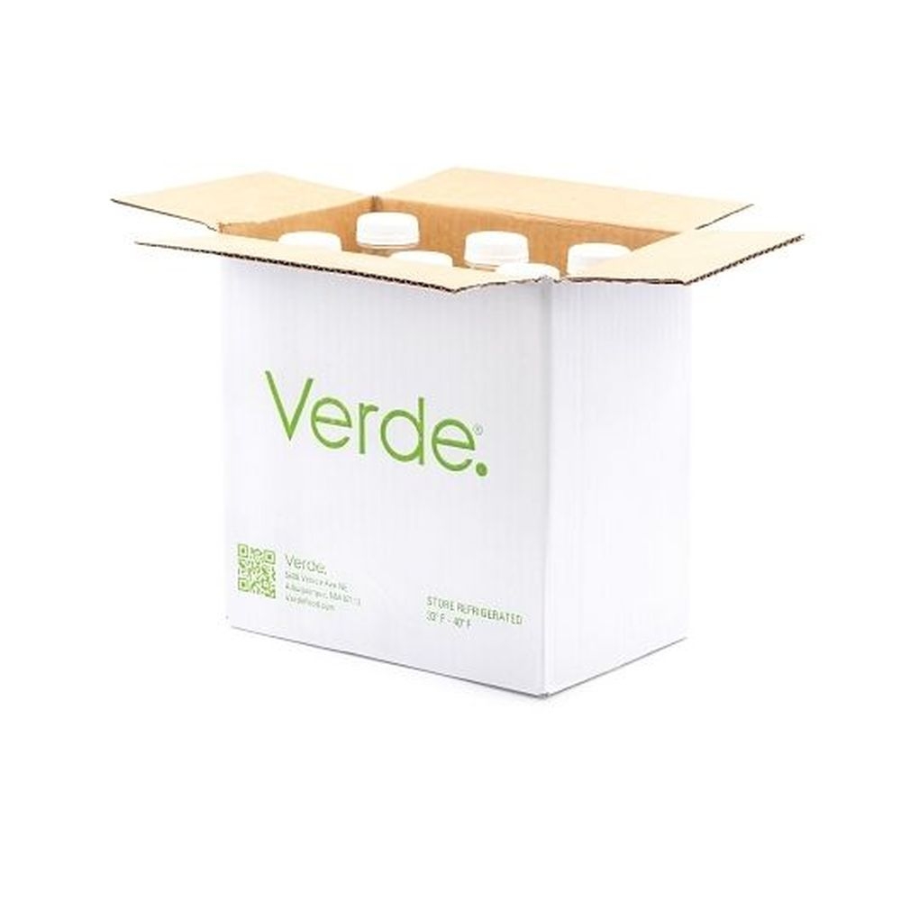 Verde 100 Percent Cold Pressed Freshly Squeezed Pineapple Juice, 33.8 Ounce -- 6 per case