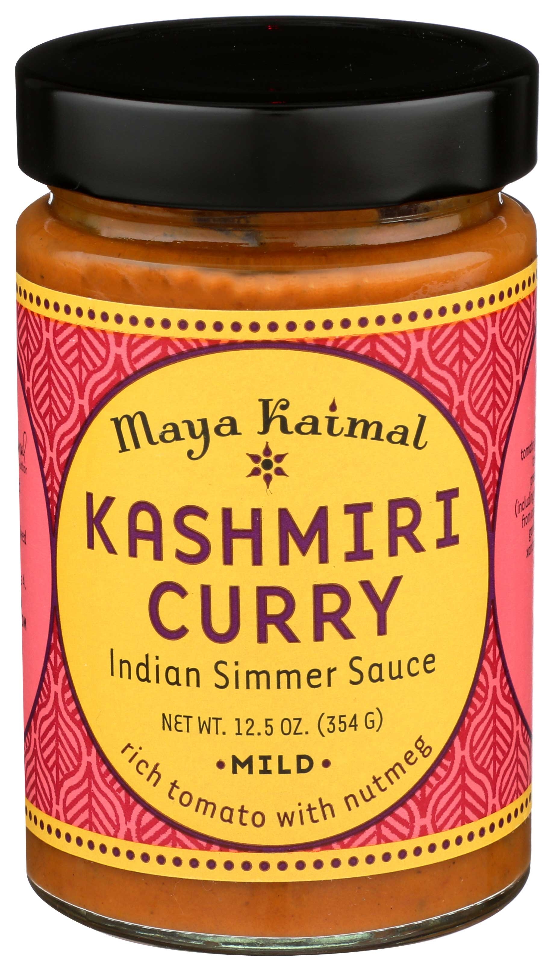 Maya Kaimal Kashmir Curry Simmer Sauce, 12.5 Ounce -- 6 per case.