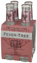 Fever Tree Spring Club Soda, 6.8 Fluid Ounce - 4 per pack -- 6 packs per case.