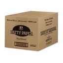 Norpak 5.5 x 5.5 inch White Patty Paper, 1000 count -- 24 per case