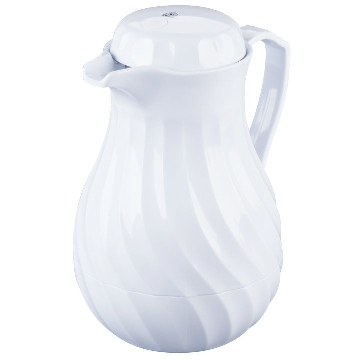Vollrath White Tilt and Pour Server, 64 Ounce -- 6 per case