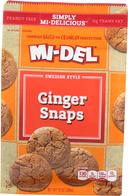 Mi Del Ginger Snaps Swedish Style Crunchy Cookie, 10 Ounce -- 8 per case
