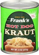 Franks Hot Dog Sauerkraut, 8 Ounce -- 12 per case