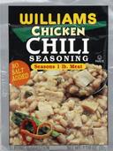 Williams Chicken Chili Seasoning Mix, 1.125 Ounce -- 24 per case