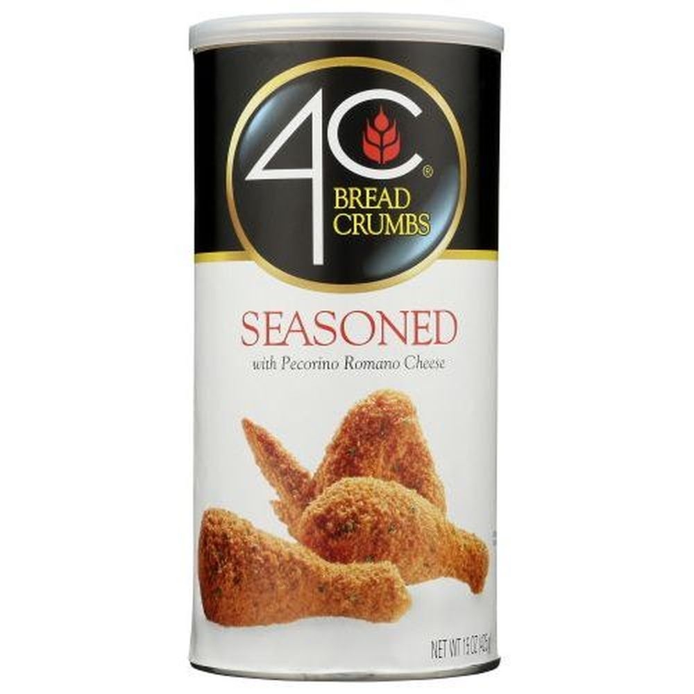 4C Foods Seasoned Bread Crumbs, 15 Ounce -- 6 per case