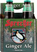 Sprecher Ginger Ale Soda, 4 count per pack -- 6 per case