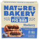 Natures Bakery Gluten Free Blueberry Fig Bar, 6 count per pack -- 6 per case