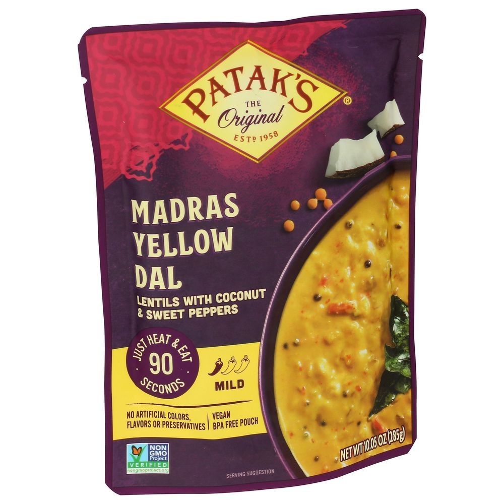 Pataks Madras Yellow Dal, 10.05 Ounce -- 6 per case