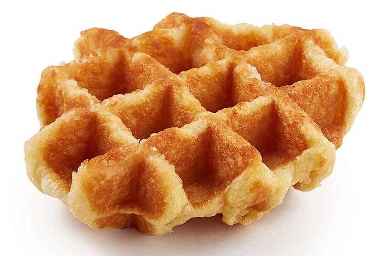 Avieta Individually Wrapped Pearl Sugar Waffles, 1.94 Ounce -- 52 per case