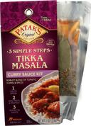 Pataks 3 Simple Step Tikka Masala Curry Sauce Kit, 11 Ounce -- 6 per case