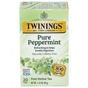 Twinings Pure Peppermint Tea, 20 tea bags -- 6 per case