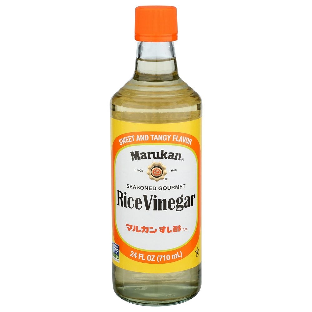 Marukan Seasoned Gourmet Rice Vinegar, 24 Fluid Ounce -- 6 per case