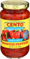 Cento Chefs Cut Roasted Pepper, 12 Ounce -- 12 per case