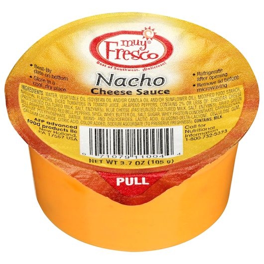 Muy Fresco Nacho Cheese Sauce, 3.7 Ounce -- 30 per case
