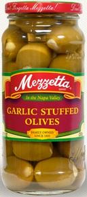Mezzetta Garlic Stuffed Olives, 10 Ounce -- 6 per case
