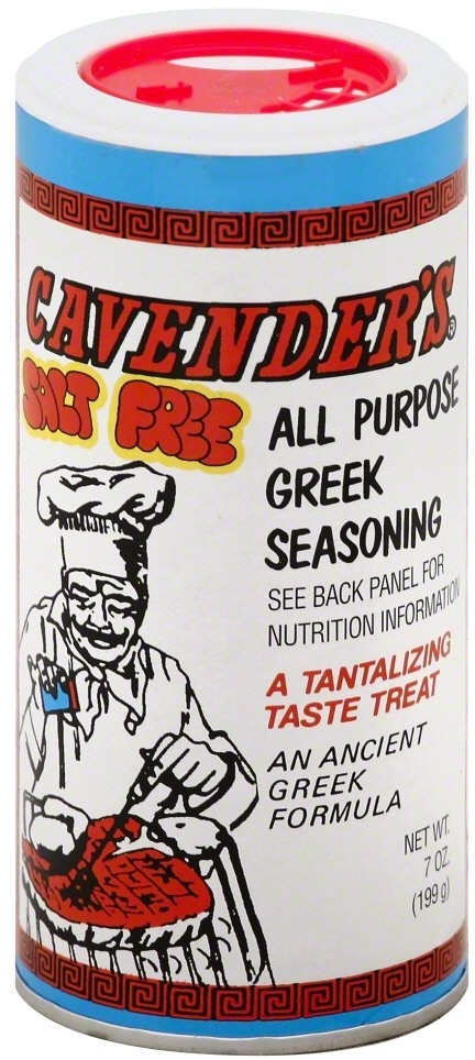 Cavenders Salt Free Seasoning, 7 Ounce -- 6 per case
