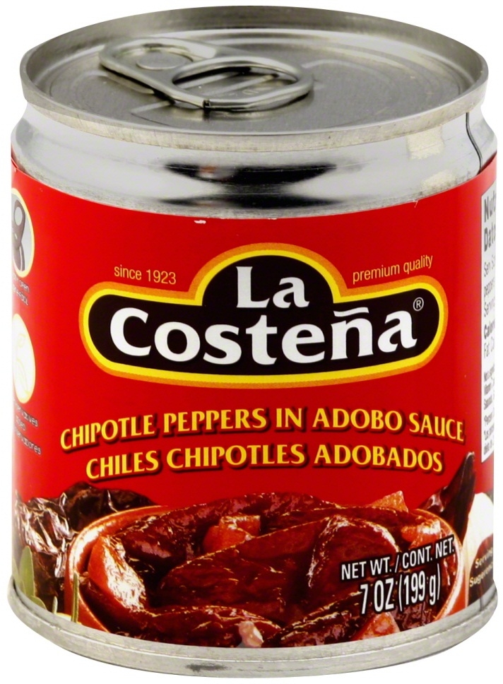 La Costena Chipotle Peppers in Adobo Sauce, 7 Ounce -- 12 per case