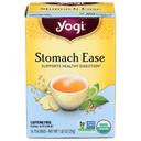 Yogi Organic Stomach Ease Caffeine Free Herbal Supplement Tea, 16 tea bags -- 6 per case