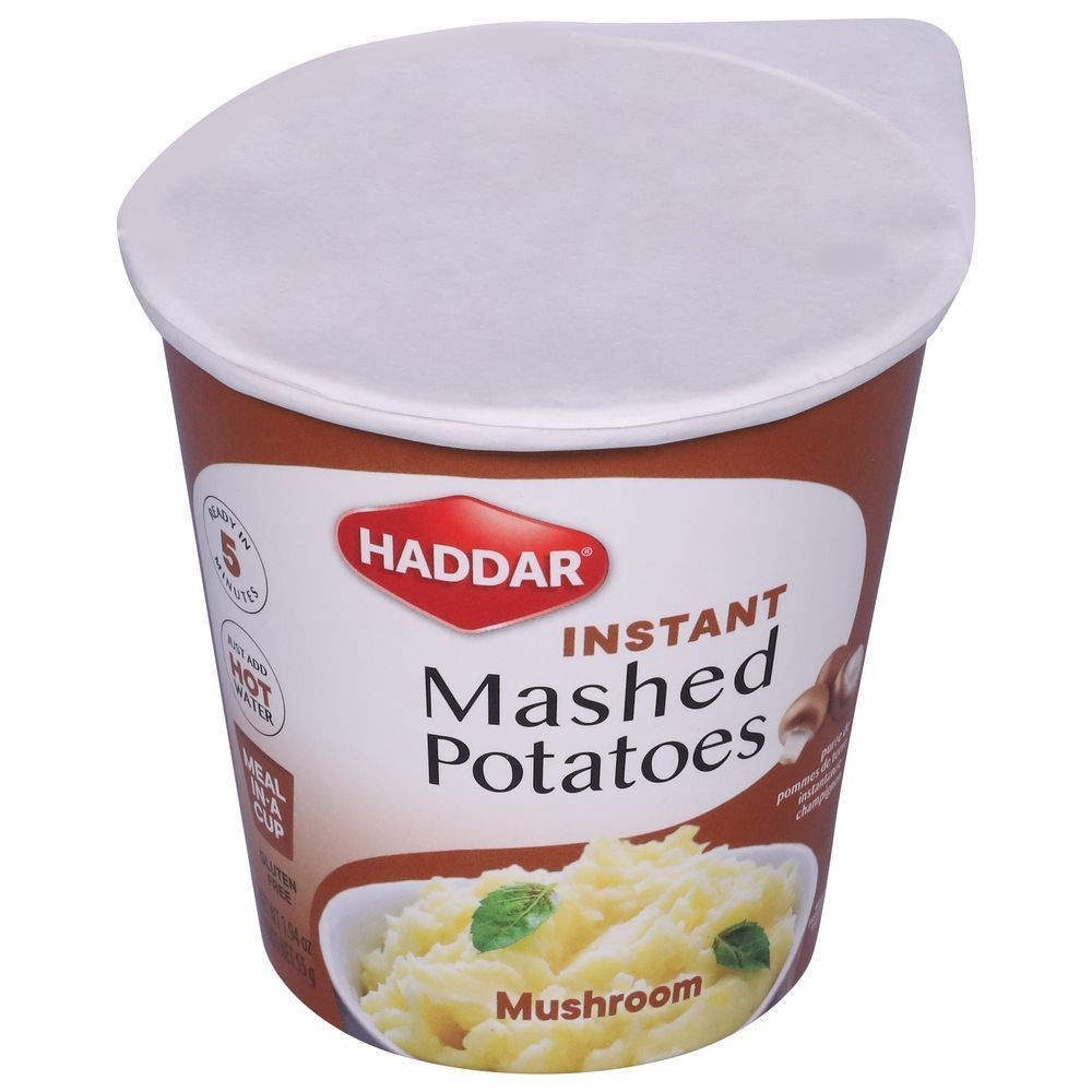 Haddar Instant Mushroom Mashed Potatoes, 1.94 Ounce -- 12 per case