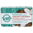 Toms Of Maine Creamy Coconut Natural Beauty Bar Soap, 5 Ounce -- 3 per case