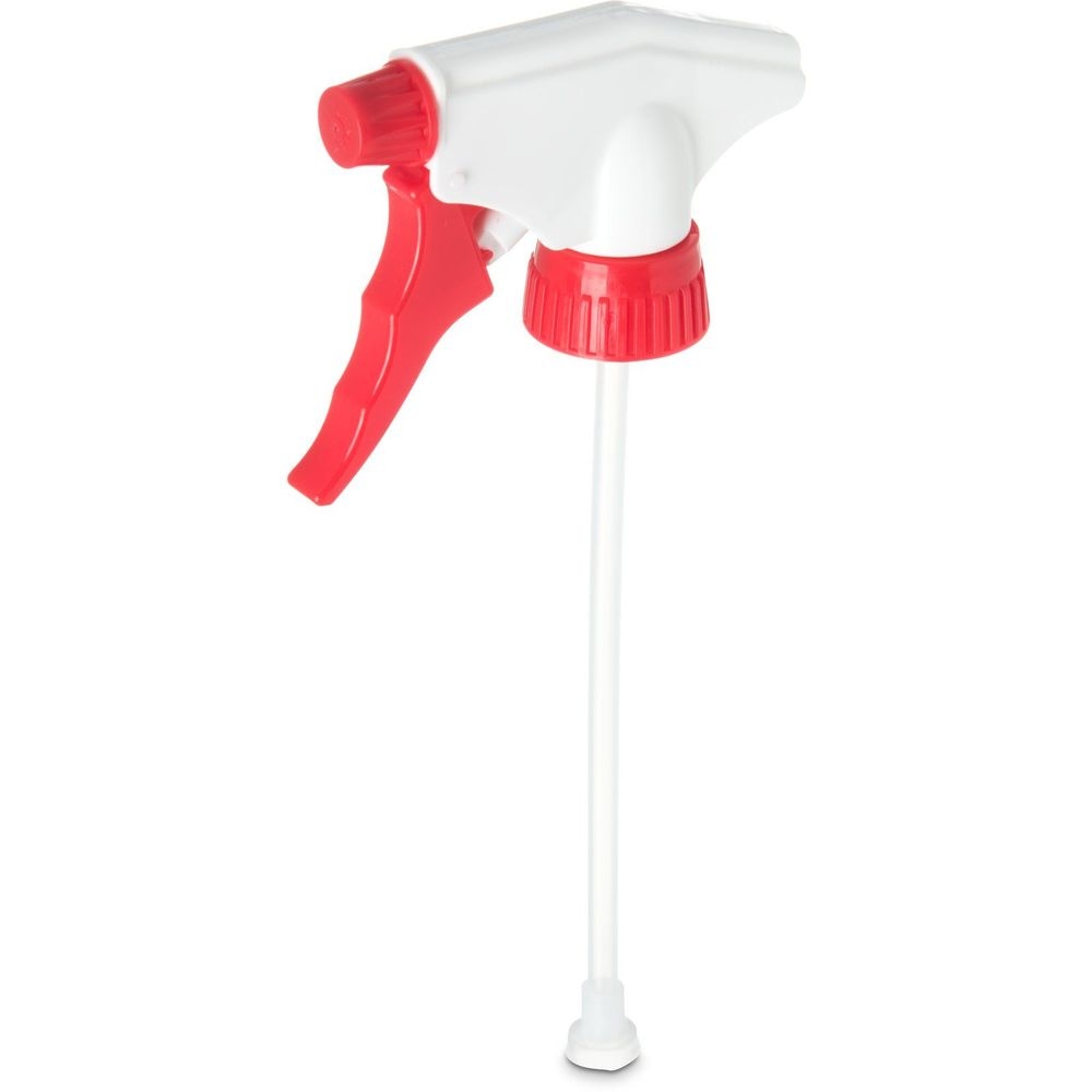 Carlisle 381700 Red and White Replacement Trigger Sprayer, 1.38 x 3.75 x 8.75 inch
