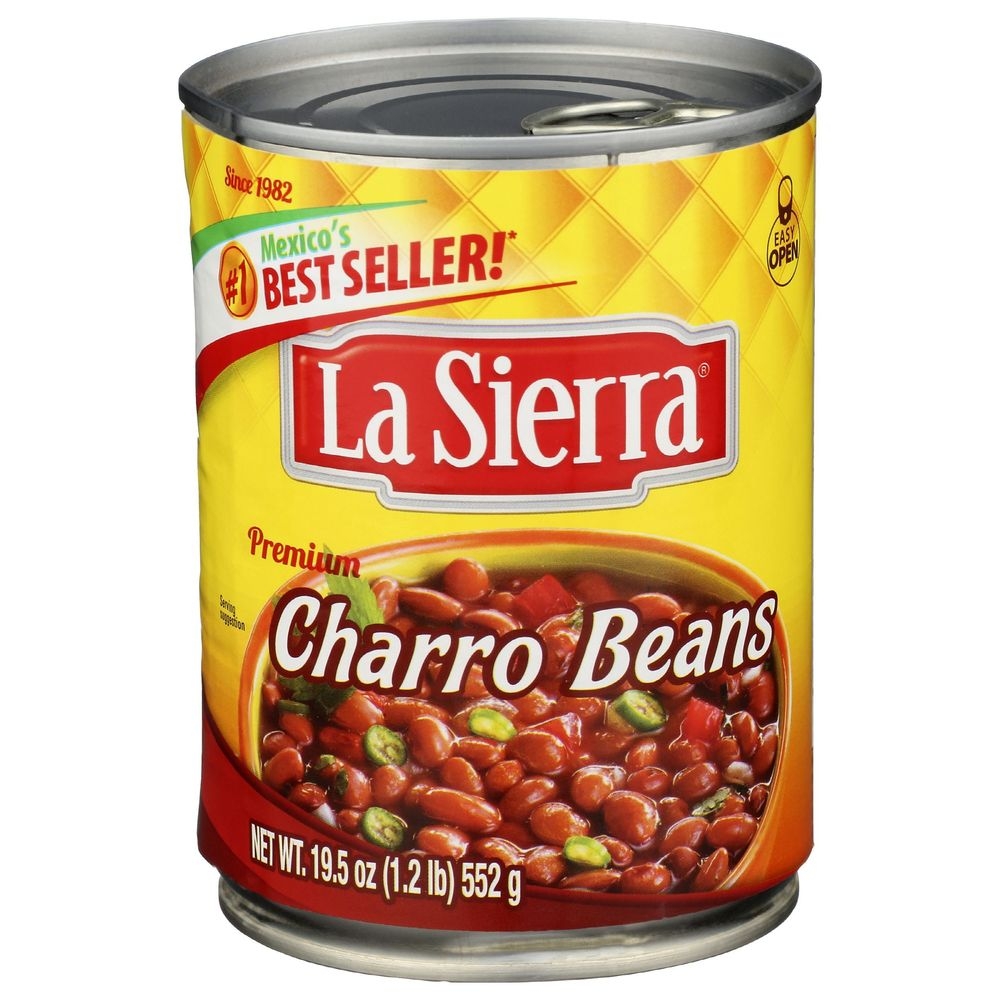 La Sierra Whole Charro Beans, 19.5 Ounce -- 12 per case