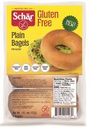 Schar Gluten Free Plain Bagel, 14.1 Ounce -- 4 per case