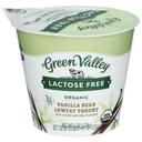 Green Valley Lactose Free Vanilla Bean Lowfat Yogurt, 6 Fluid Ounce -- 12 per case
