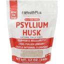 Health Plus 100 Percent Psyllium Husk, 12 Ounce