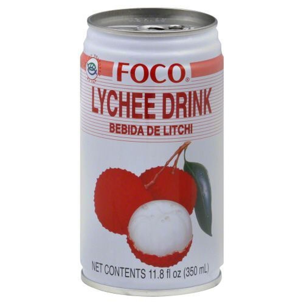 Foco Lychee Nectar, 11.8 Fluid Ounce -- 24 per case