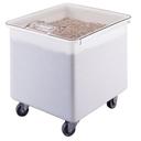 White 32 Gallon Ingredient Bin -- 1 Per Case