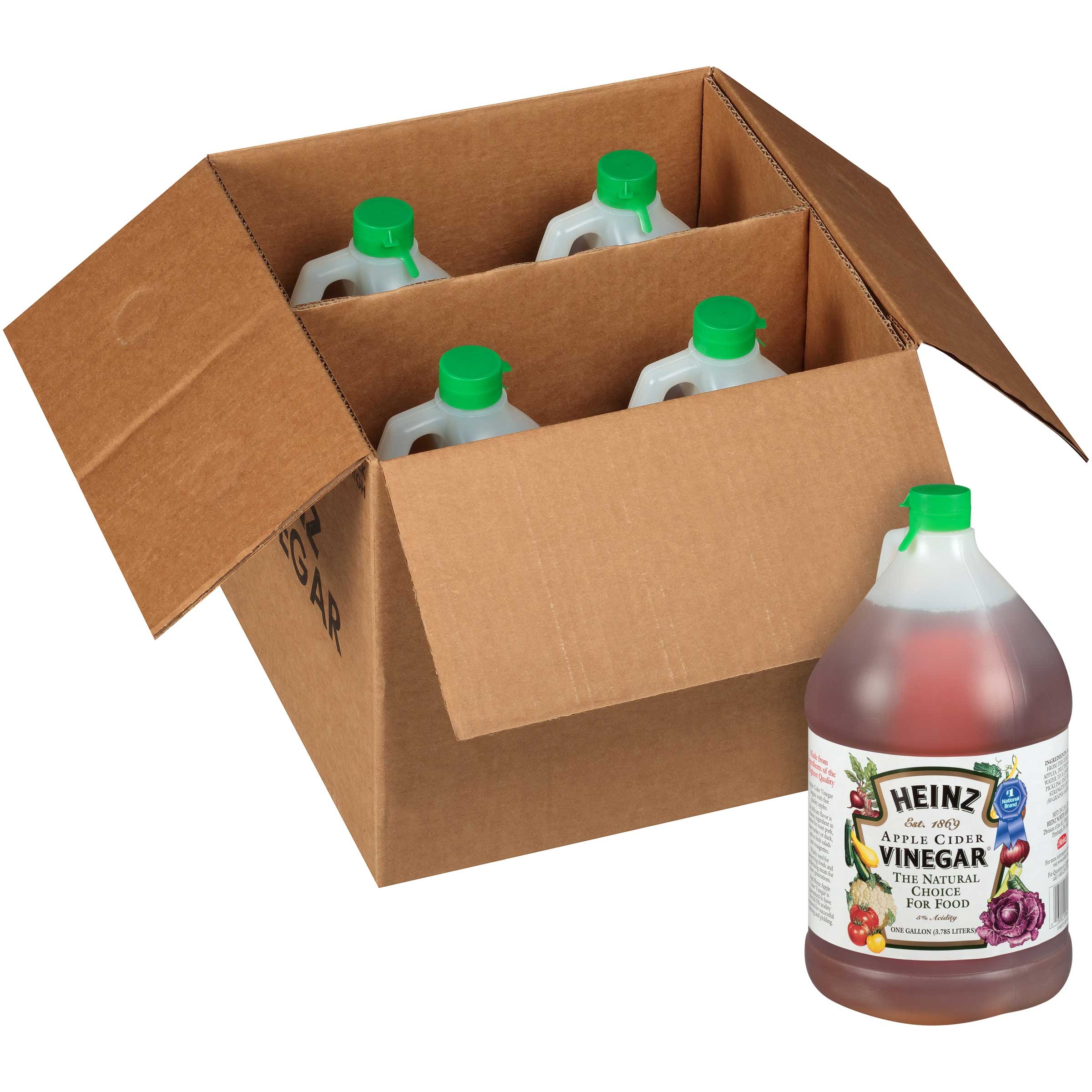 Heinz Apple Cider Vinegar Jug, 1 gallon -- 4 per case