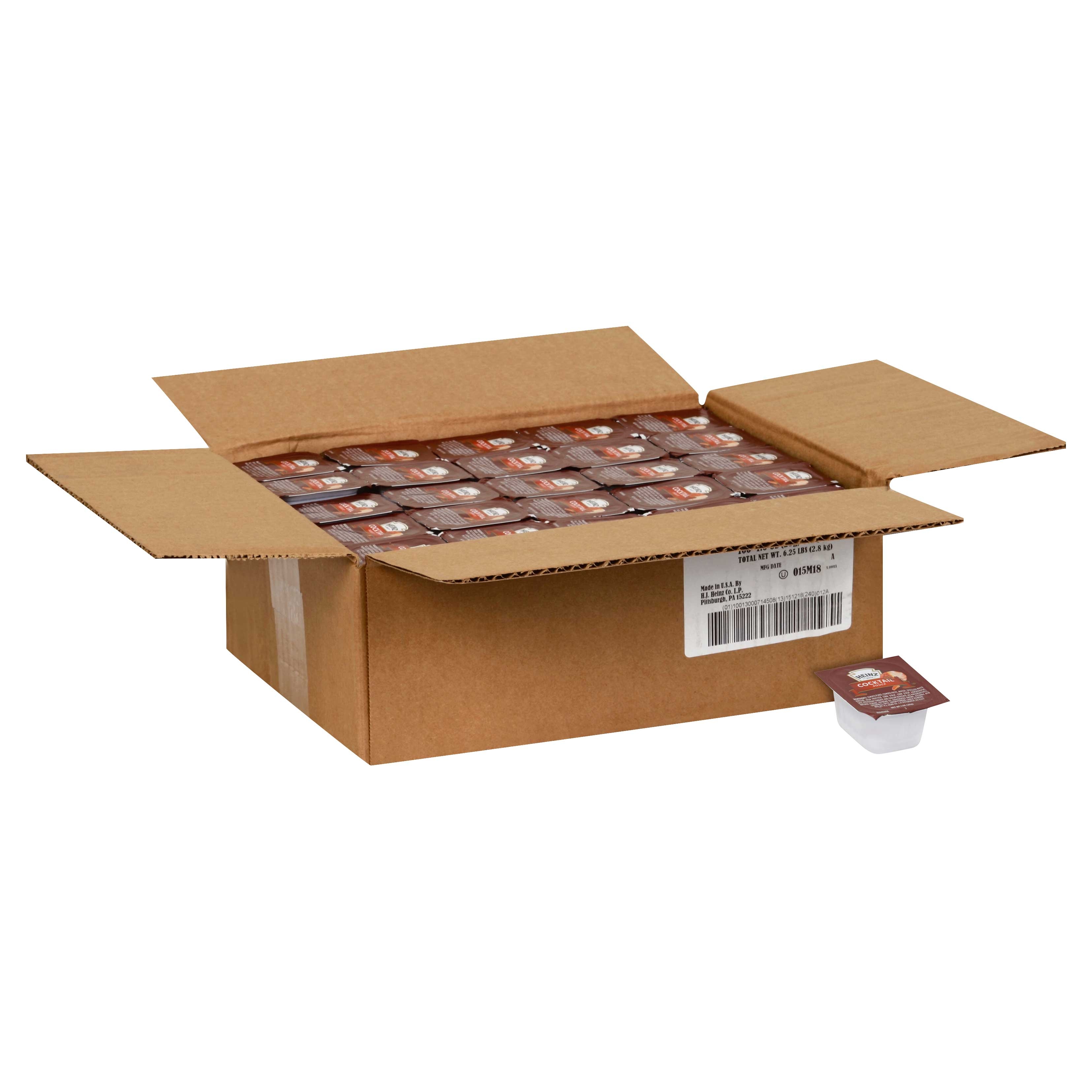 Heinz Dunk Cup Seafood Cocktail Sauce, 1 Ounce -- 100 Case