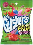 Fruit Gushers Super Sour Berry Fruit Snacks, 34 Ounce -- 6 per case