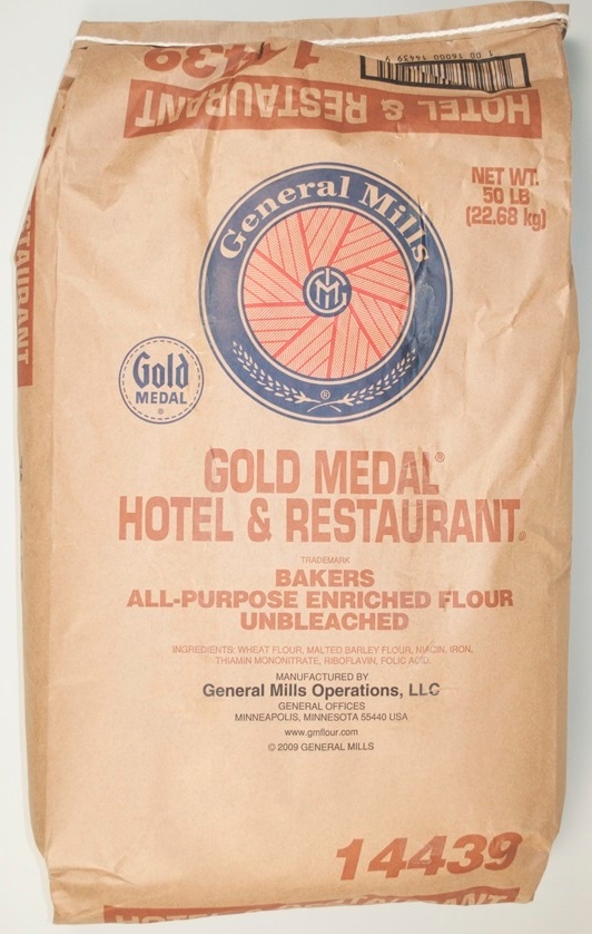 Gold Medal All Purpose Enriched Malted Hotel and Restaurant Flour, 50 Pound