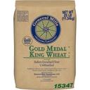 Gold Medal King Wheat Unbleached Enriched Malted Flour, 25 Pound