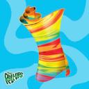 Fruit Roll Ups Tropical Tie Dye Mini Fruit Roll Ups, 0.37 Ounce -- 6 per case